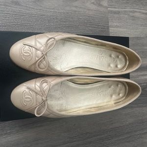 Chanel ballerina flats